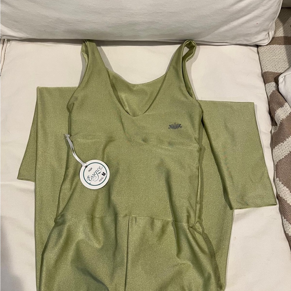 Olive Green Sleeveless Dress